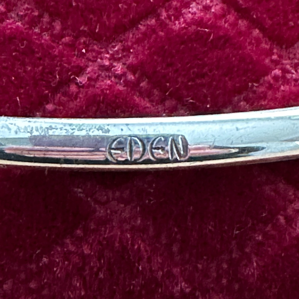 Eden Hand Arts Sterling silver cuff bracelet